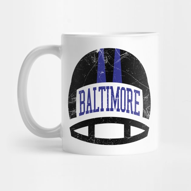 Baltimore Retro Helmet - White by KFig21